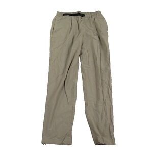 VTG Eastern Mountain Sports EMS Mens Pants Beige Size‎ 38 Nylon Belted Ankle Zip